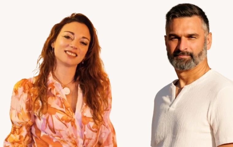Julie Ferrier et Yannick Duvivier, conseillers immobiliers SAFTI à Aubenas